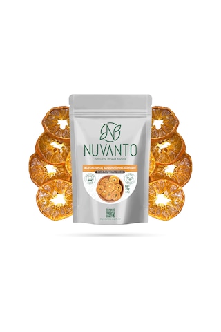 Nuvanto Kurutulmuş Halka Mandalina 25 G