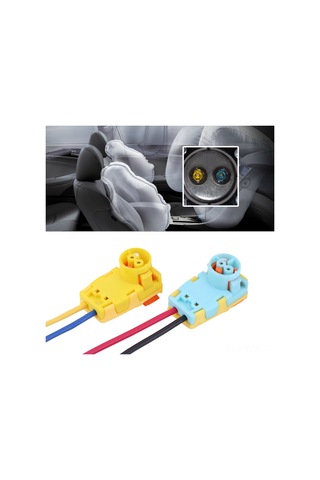Yaozixa Oto Airbag Bağlantı Plugları 2 Adet - Sağlam Plastik Ve Metal - Focus, Volt, Equinox, Sonata Uyumlu - Kol Saati Yayı Konnektörü Yerine Değiştirme Parçası