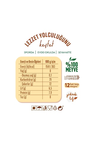 Yayla Enfies Freeze Dried Kavun 15 G X18 180 G