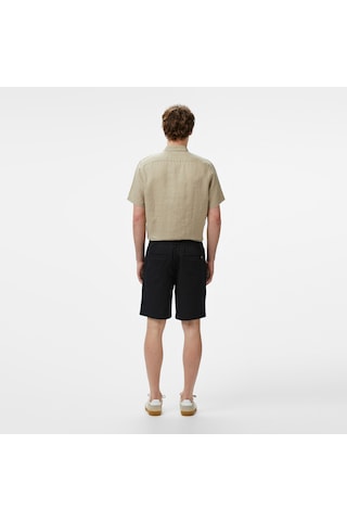 Nautica Erkek Siyah Jogger Şort Düz B55227t Siyah