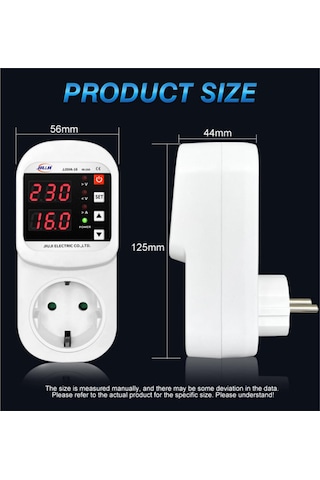 Mufunye Akıllı Çok Fonksiyonlu Priz Koruyucu: Aşırı Voltaj, Düşük Voltaj, Aşırı Akım Ve Kaçak Korumalı