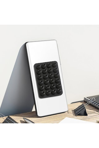 Silikon Vantuz Telefon Tutucu Akrobat Beyaz Belirtilmemiş Vantuzlu Silikon
