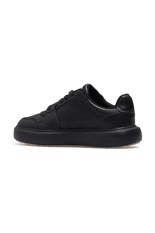 Lufian Lufıan Mateas Erkek Deri Sneaker Günlük Ayakkabı 25k 112230251 Siyah Siyah