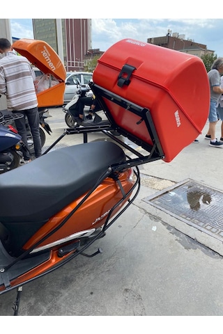 Jüpiter 125 Damperli Kurye Paket Çanta Demiri