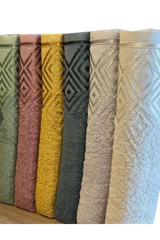 Goldroom 6 Lı 30 50 Pamuklu Mutfak Havlusu Seti 6 Renk