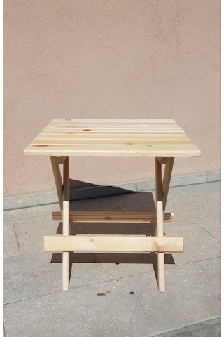 Dosswood Katlanır Piknik Masası Ve Bahçe Masası Bej