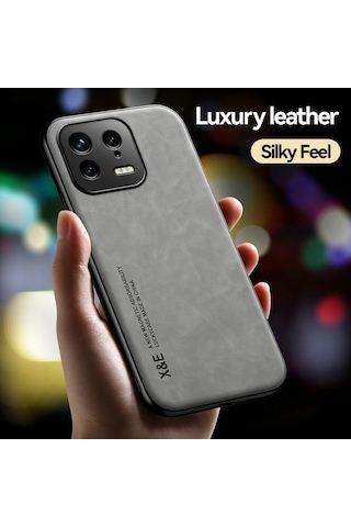 Trendooze Xiaomi X&e Tpu Telefon Pu Pc Metal Levha Koruyucu Kılıfı Kılıf Kaplamalı Dokunmatik Deri Dahili Cilt 5g 13 + Jf Diğer