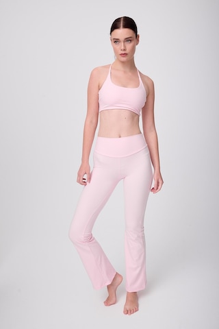 Hıghrıse Expandex Yüksek Bel Dans Spor & Aktif Yaşam Taytı-2835 Pembe