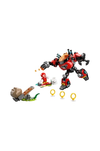 LEGO® Sonic the Hedgehog™ Knuckles, Dr. Eggman’ın Egg Crusher Robotuna Karşı 77005 - 8 Yaş ve Üzeri Çocuklar için Oyuncak Yapım Seti (350P)