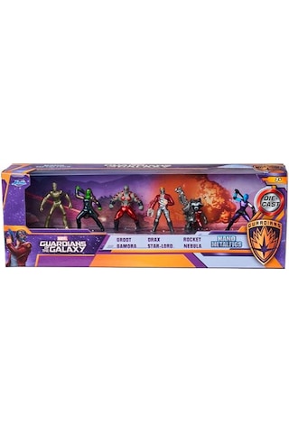 Jada Nano Metalfigs Marvel Guardians Of The Galaxy Diorama 6 Lı Metal Figür Seti 4 Cm 35013