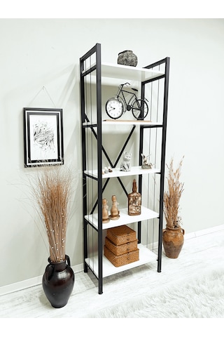 Tanraf Arya Telli White Kitaplık