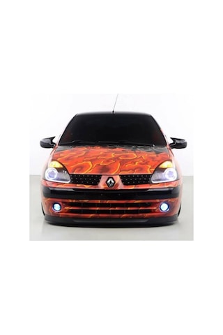 Renault Megan 1 Yarasa Ayna Kapağı Fiber Siyah Boyalı