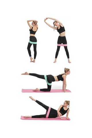 Clifton Squad Band Hip Band Direnç Bandı Neon Kırmızı