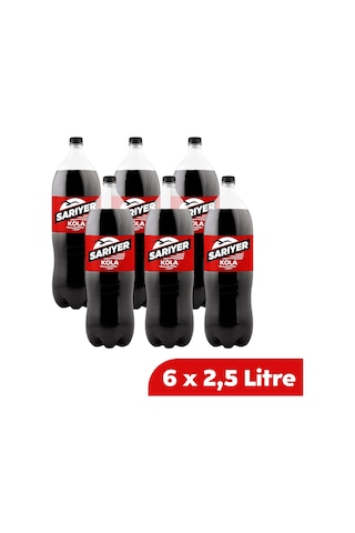 Sarıyer Kola 2,5 Lt X 6 Adet