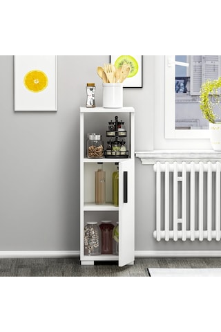 Duru Çok Amaçlı Dolap Beyaz Beyaz