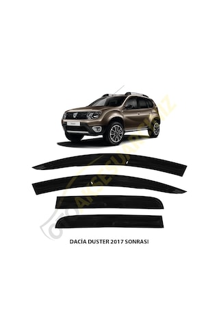 DACIA DUSTER 2018 SONRASI MUGEN CAM RÜZGARLIĞI 4 LÜ TAKIM