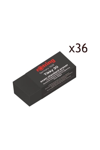 Rotring Tikky Sınav Silgi No:30 - 36 Adet (1 Kutu)