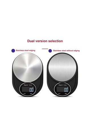 Primepickings Yüksek Hassasiyetli Ev Mutfak Terazisi, Paslanmaz Çelik, Hemming Stili Diğer