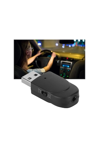 Bluetooth 5.0 Transmitter Alıcı Taşınabilir Mini Adaptör Sürücü Gerekmez 10 M Kablosuz Menzil