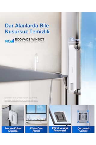Ecovacs Winbot Mini 2 Cam Temizleme Robotu
