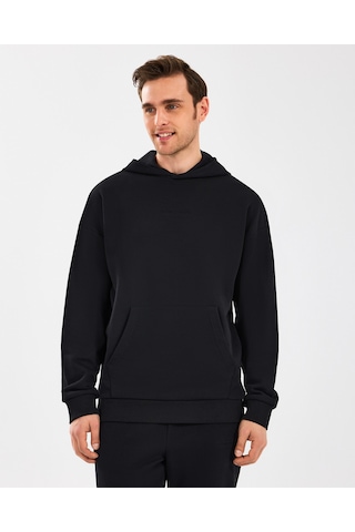 Skechers M Essential Hoodie Sweatshirt Erkek Siyah Sweatshirt S242110-001 Siyah
