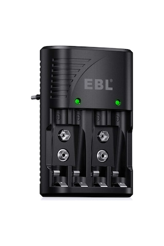 Ebl Ni-MH - AA - AAA - 9V Akıllı Şarj Cihazı