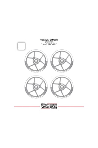 Yamaha Xmax Jant Şeridi Yarım Jant Kaplama & Xmax Yazı Sticker Seti 70593602