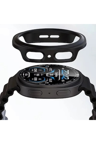 Samsung Galaxy Uyumlu Watch 8 Classic 46mm Sert Pc Sadece Kasa Koruyucu Ekran Koruyucusuz