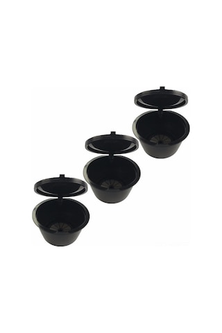 Moveevo "yeniden Kullanılabilir Dolce Gusto Kahve Kapsülü - 3'lü Set, Çay Ve Çikolata İçin Uygun" Diğer