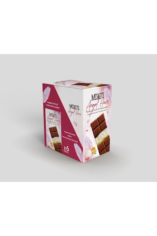 Miskets Angel Hair Antep Fıstıklı Pişmaniye Dolgulu Dubai Çikolatası 90 G