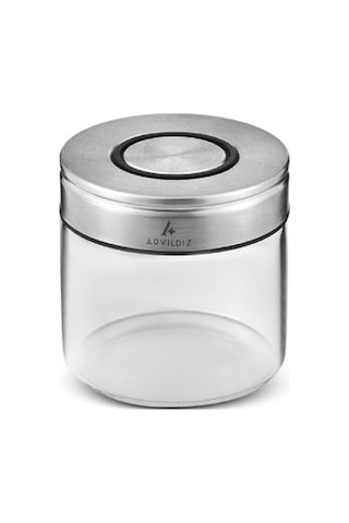 Aryıldız Timeless Slim Büyük Kavanoz Ve Saklama Kabı Gri