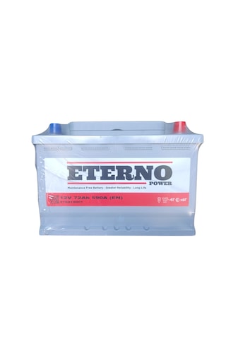Eterno 72 Ah. 590a En 2 Yıl Petlas Garantili Üretim Tarihi: 2025