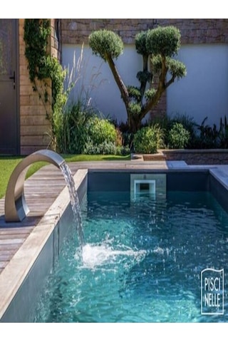 DEV PASLANMAZ 400x1000 mm Lüks Model Havuz Şelale AISI 304 Kalite