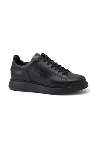 Libero Erkek Yazlık % 100 Hakiki Deri Ortopedik Tabanlı Konforu Gün Boyu Yaşayacağınız Tarz Sneaker Siyah