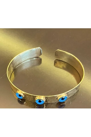 Oriental Kuyumculuk Jewellery Gold Gümüş Nazarlık Göz Bilezik Kelepçe Sarı