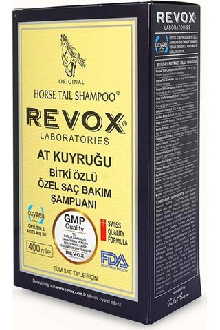 Revox At Kuyruğu Bitki Özlü Saç Bakım Şampuanı 4 x 400 ML