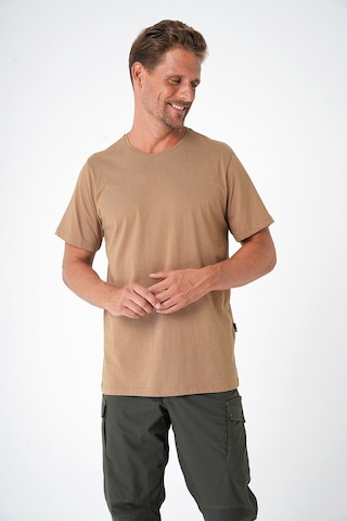 Mecanık Casual Neo Organic T-shirt Camel