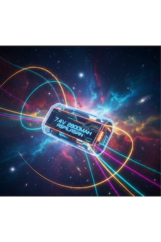 Enerjistar 7.4v 2800mah Bms Devreli Li-on Pil Aspilsan Marka