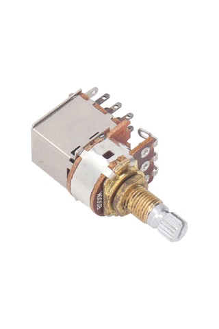 Hfambition Gitar/bas İçin 500k Ohm Lineer Konik Potansiyometre, Push-pull Anahtarlı Hacim Ve Ton Kontrolü