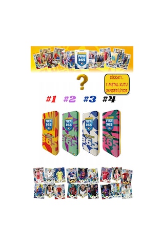 Panini Fıfa 365 2026 Adrenalyn Xl Metal Kutu Limited Edition Kart Seti Resmi Lisanslı - 1 Kutu