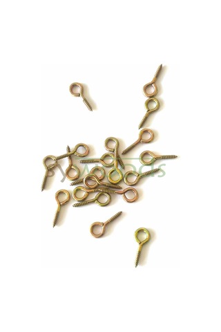 Kapalı Piton Vida 16x30 10 Adet Halkalı Vida 24 Mm Vida