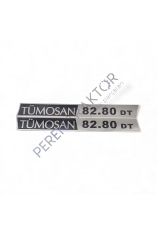 Tümosan 82.80 Dt Kaporta Yazı Etiketi Sağ - Sol Yapışkanlı