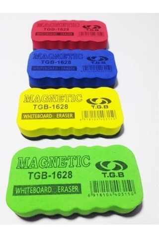 Tgb Magnetic Beyaz Tahta Silgisi 4 Adet -1628 T.s