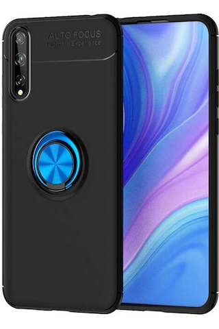 Huawei P Smart S (Y8P) Kılıf Yüzüklü Magnetli Ravel Case