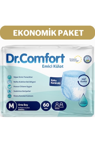 Dr. Comfort Emici Külot M Orta Boy 60 Adet