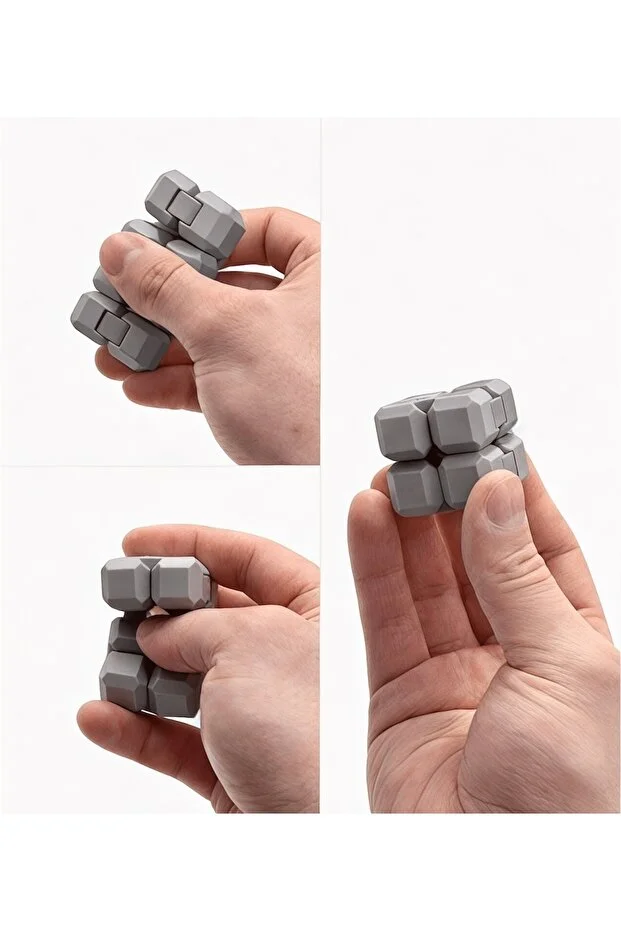 Sonsuzluk Küpü Stres Giderici Oyuncak Dayanıklı Plastik, Cep Boyutu Fidget