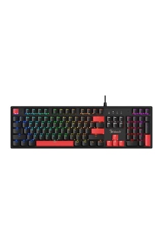 Bloody S510r Q Türkçe Mekanik Rgb Bmls Blu Fire Black Gamer Oyun Klavyesi