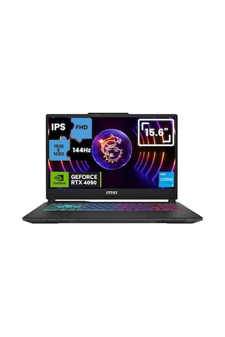 MSI Cyborg 15 A13VE-1252XTRA55 i5-13420H 16 GB 512 GB SSD RTX4050 15.6" W11P Dizüstü Bilgisayar