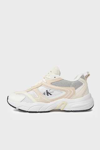 Calvin Klein Kadın Ayakkabı Yw0yw00891 0gg Beyaz-krem-siyah Beyaz - Krem - Siyah