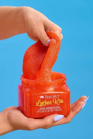 Tree Hut Lychee Kiss Shea Sugar Scrub Vücut Peelingi 510gr